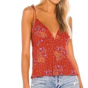 FREE PEOPLE Float Away Plunge Camisole